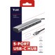 Trust Halyx USB 3.2 Gen 1 (3.1 Gen 1) Type-C Silver