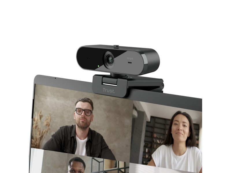 Trust Taxon webcam 2560 x 1440 pixels USB 2.0 Black