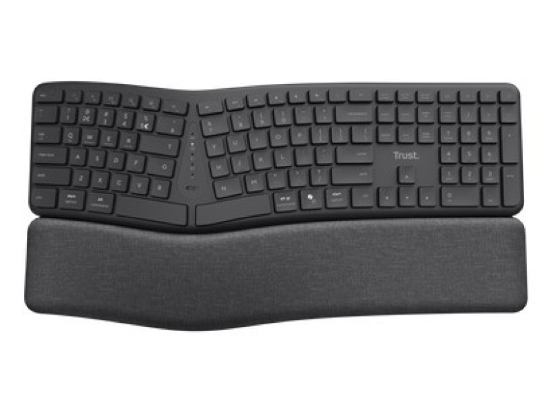 Trust Keyra Ergonomic multidevice wireless keyboard