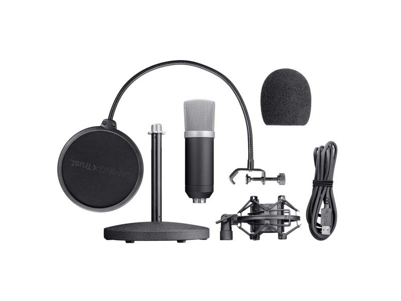 Trust 21753 microphone Black Studio microphone