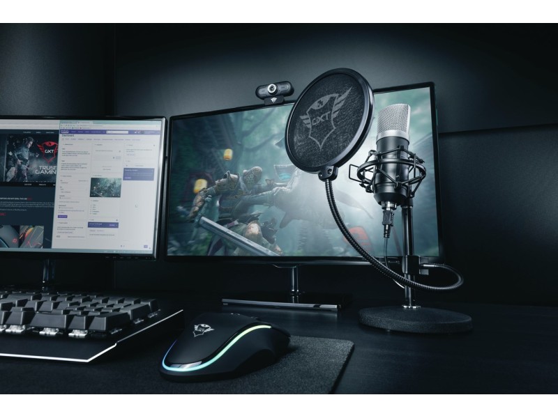 Trust 21753 microphone Black Studio microphone