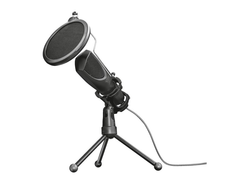 Trust GXT 232 Mantis Black PC microphone