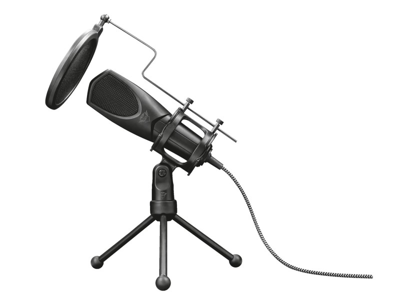 Trust GXT 232 Mantis Black PC microphone