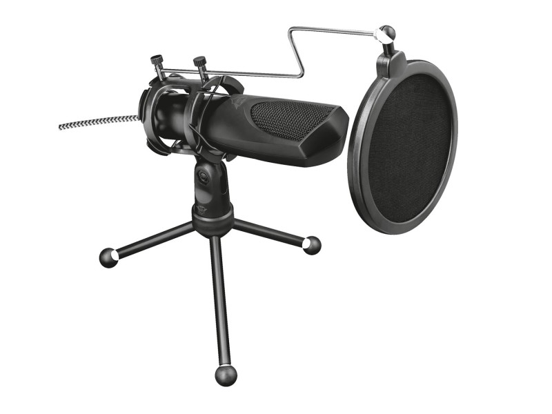 Trust GXT 232 Mantis Black PC microphone