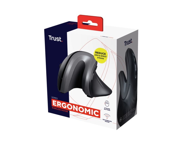 Trust Verro mouse Office Right-hand RF Wireless Optical 1600 DPI