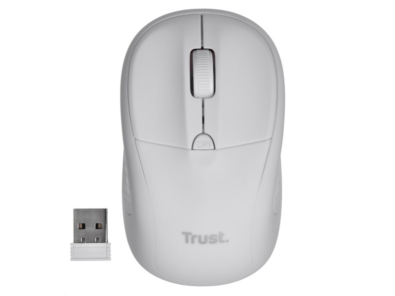 Trust 24795 - 1600 DPI wireless optical mouse (white)