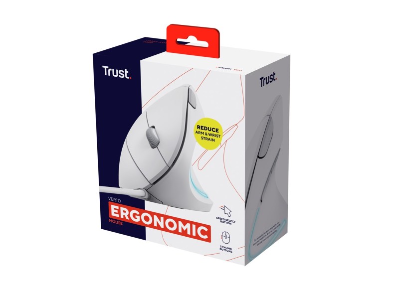 Trust Verto mouse Office Right-hand USB Type-A Optical 1600 DPI