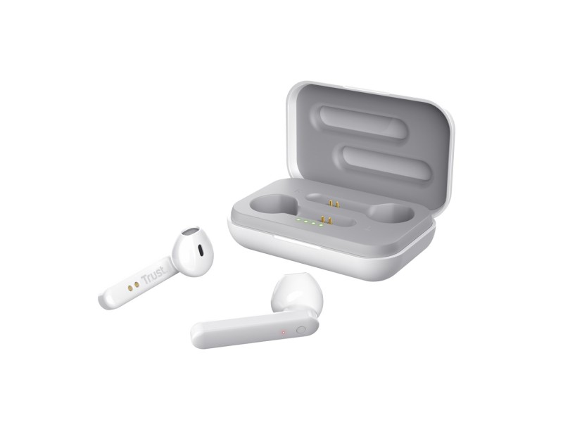Trust Primo Touch Headset True Wireless Stereo (TWS) In-ear Calls/Music Bluetooth White