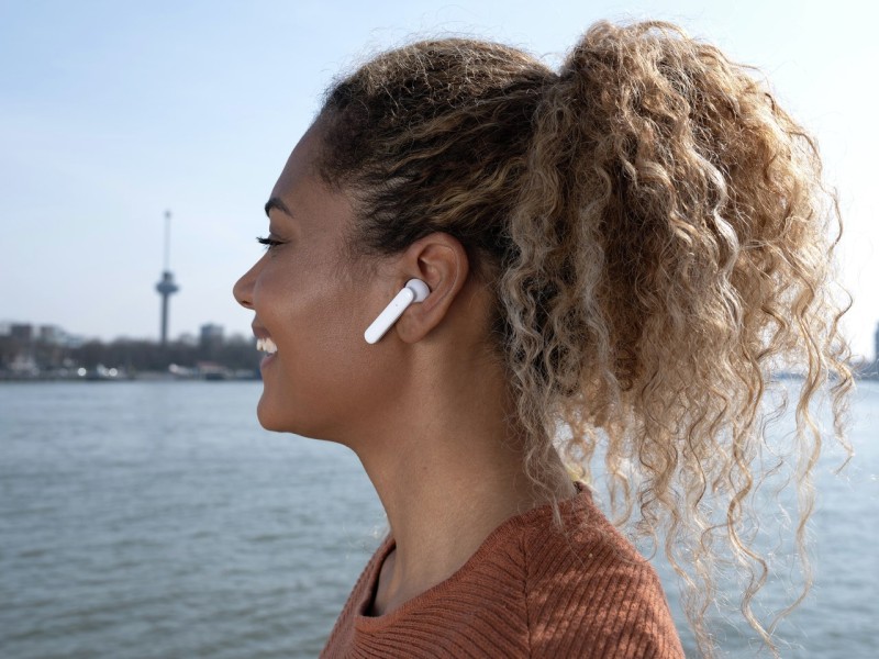 Trust Primo Touch Headset True Wireless Stereo (TWS) In-ear Calls/Music Bluetooth White