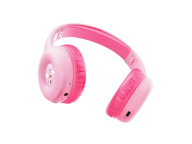 Trust Nouna Headset Wired & Wireless Head-band Calls/Music USB Type-C Bluetooth Pink