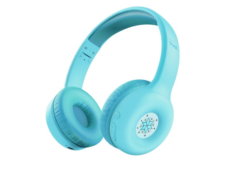 Trust Nouna Headset Wired & Wireless Head-band Calls/Music USB Type-C Bluetooth Blue