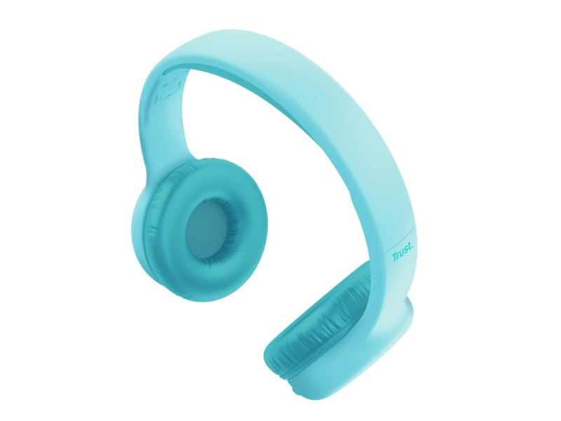 Trust Nouna Headset Wired & Wireless Head-band Calls/Music USB Type-C Bluetooth Blue