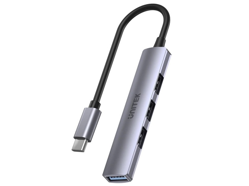 HUB Unitek H1208B USB-C / 3x USB-A 2.0, USB-A 3.0