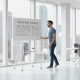 Ergo Office mobile dry erase board, horizontal orientation, white, single sided, with shelf, board dimensions 1190x790mm, ER-306