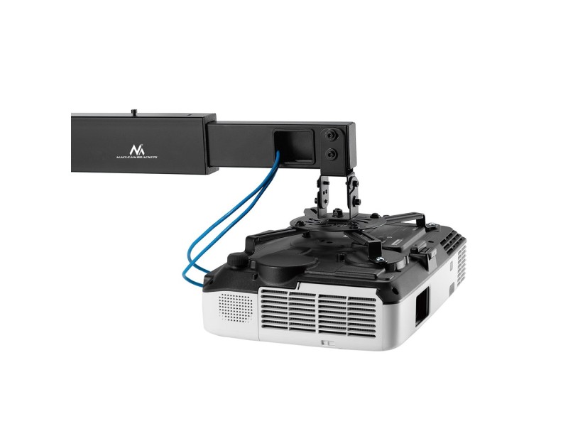 Maclean short throw projector wall mount, max 15kg, MC-945