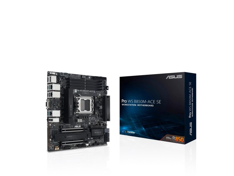 Asus PRO WS B850M-ACE SE AM5 AMD motherboard