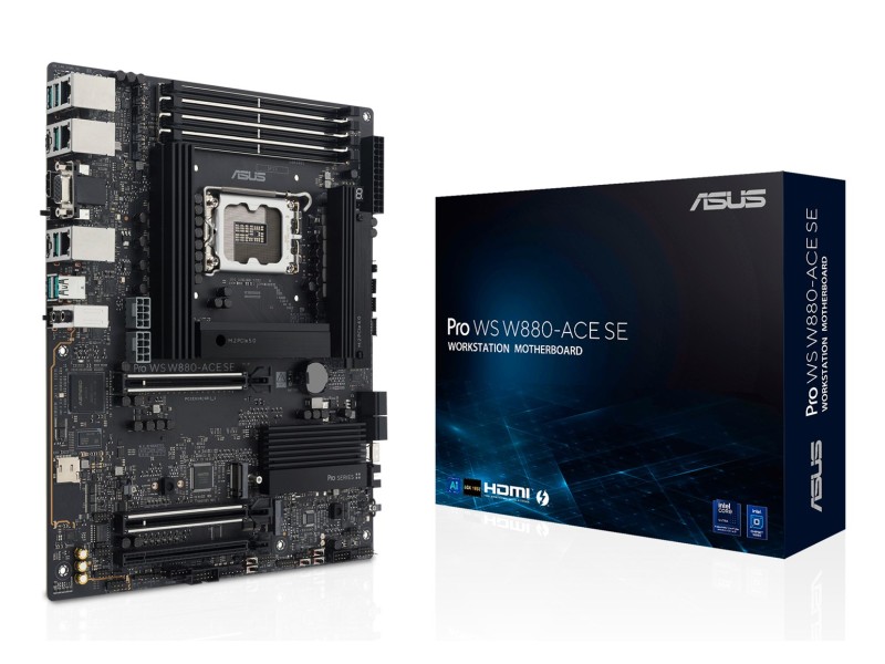 ASUS PRO WS W880-ACE SE Intel W880 LGA 1851 (Socket V1) ATX