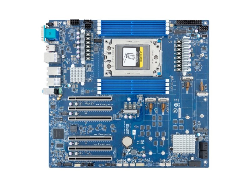 Motherboard - Gigabyte MH53-G40 1x sTR5 AMD Ryzen Threadripper PRO 7000 WRX90