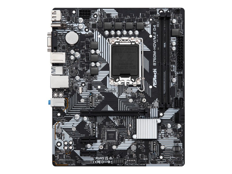 Asrock B760M-HDV/M.2 D4 Intel B760 LGA 1700 micro ATX