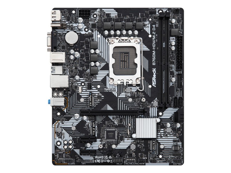 Asrock B760M-HDV/M.2 D4 Intel B760 LGA 1700 micro ATX