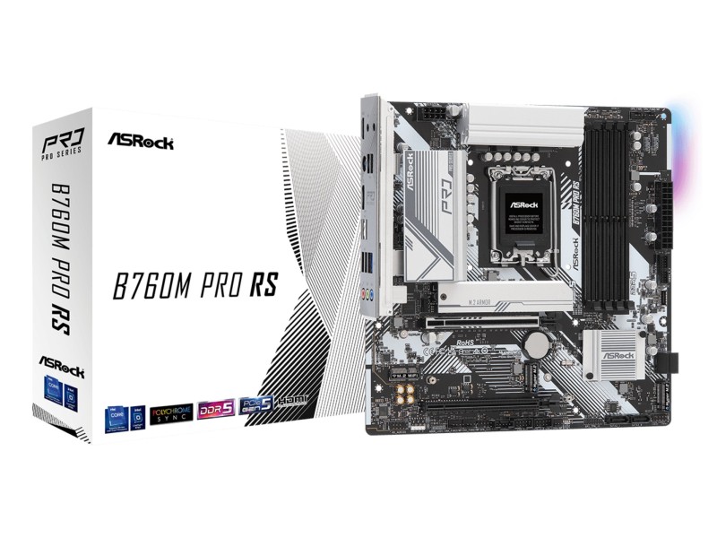 Asrock B760M Pro RS Intel B760 LGA 1700 micro ATX