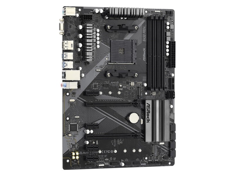 Asrock B450 Pro4 R2.0 Socket AM4 ATX AMD  B450