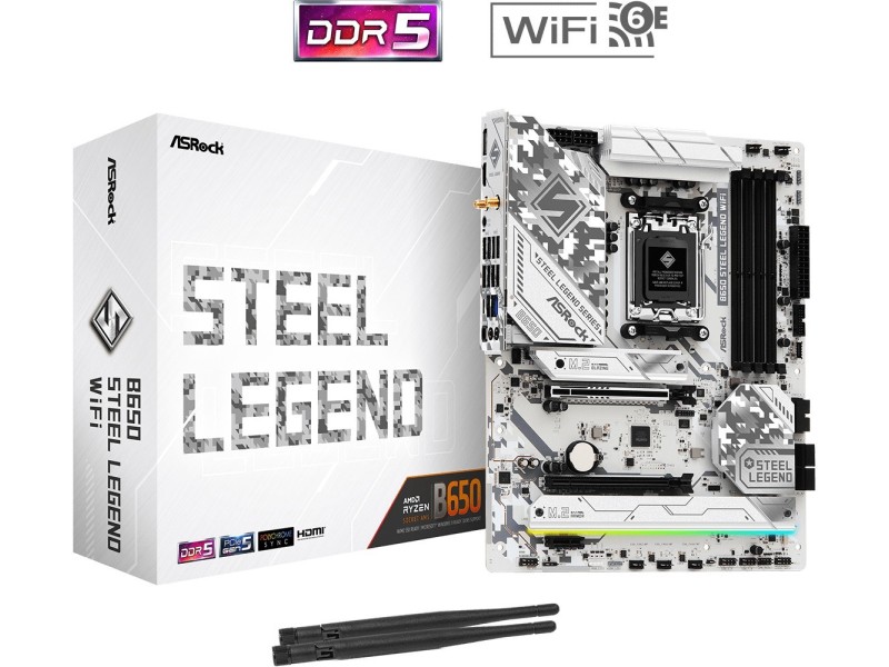 Asrock B650 STEEL LEGEND WIFI motherboard