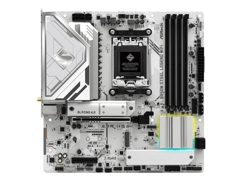Asrock B850M Steel Legend WiFi AMD B850 Socket AM5 micro ATX