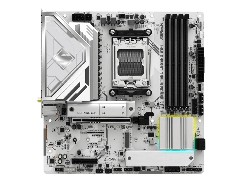 Asrock B850M Steel Legend WiFi AMD B850 Socket AM5 micro ATX