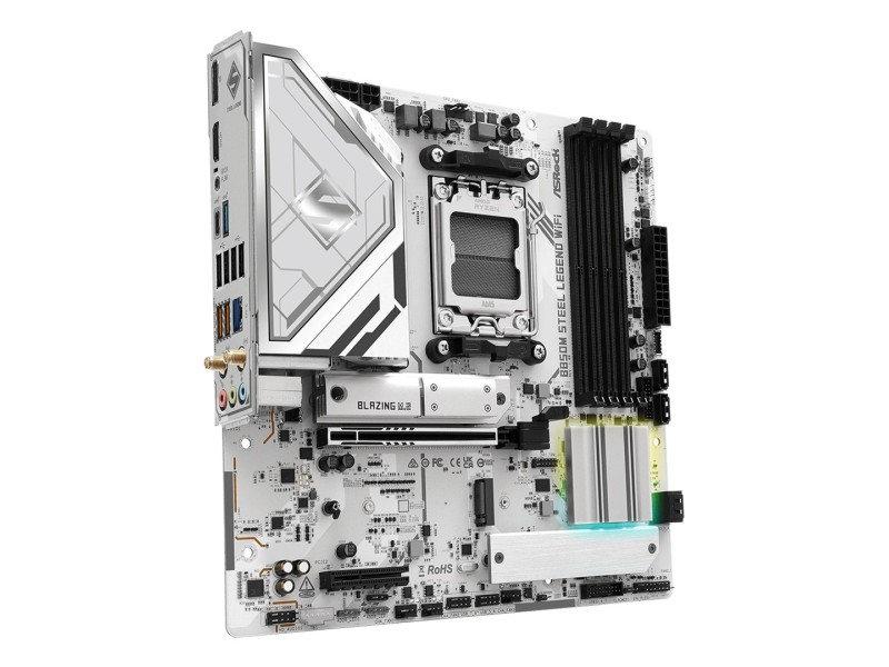 Asrock B850M Steel Legend WiFi AMD B850 Socket AM5 micro ATX
