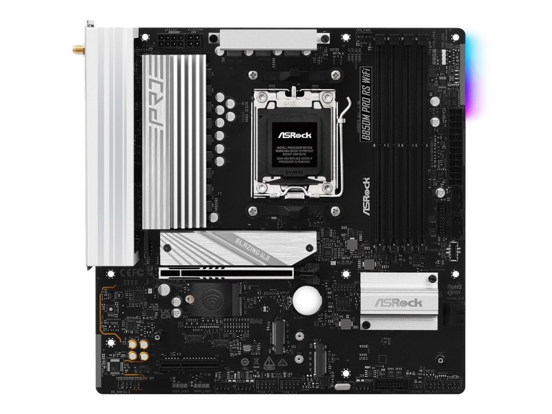 Asrock B850M Pro RS WiFi AMD B850 Socket AM5 micro ATX