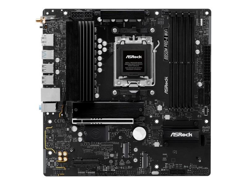 Asrock B850M Pro-A WiFi AMD B850 Socket AM5 micro ATX