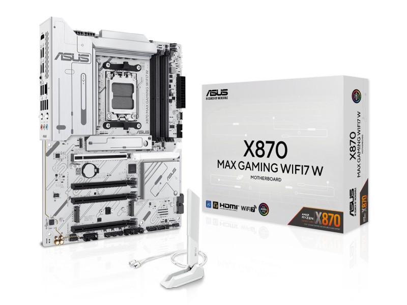 ASUS X870 MAX GAMING WIFI7 W AMD X870 Socket AM5 ATX