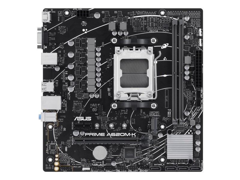 ASUS PRIME A620M-K AMD A620 Socket AM5 micro ATX