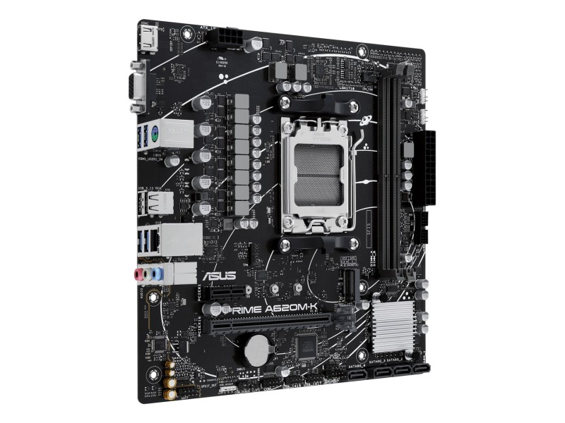 ASUS PRIME A620M-K AMD A620 Socket AM5 micro ATX