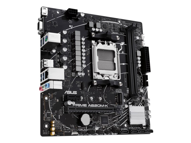 ASUS PRIME A620M-K AMD A620 Socket AM5 micro ATX