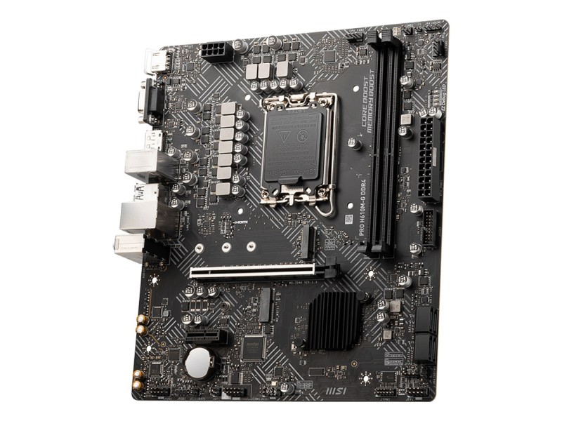MSI PRO H610M-G DDR4 motherboard Intel H610 LGA 1700 micro ATX