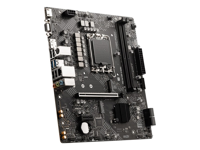 MSI PRO H610M-G DDR4 motherboard Intel H610 LGA 1700 micro ATX