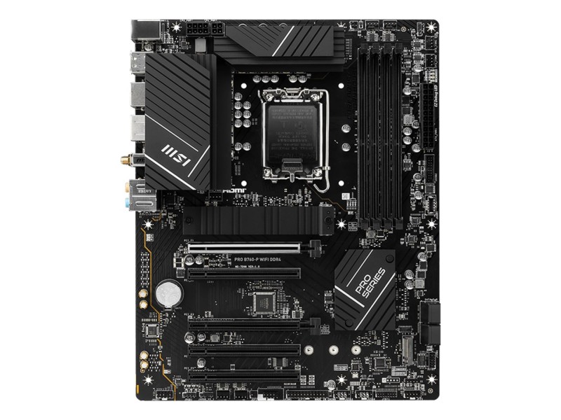 MSI PRO B760-P WIFI DDR4 motherboard LGA 1700 ATX