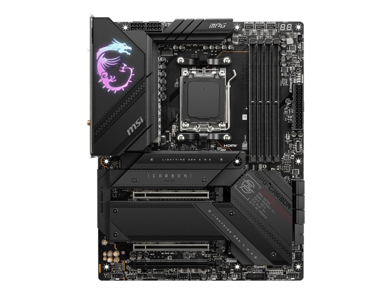 MSI MPG X670E CARBON WIFI motherboard AMD X670 Socket AM5 ATX