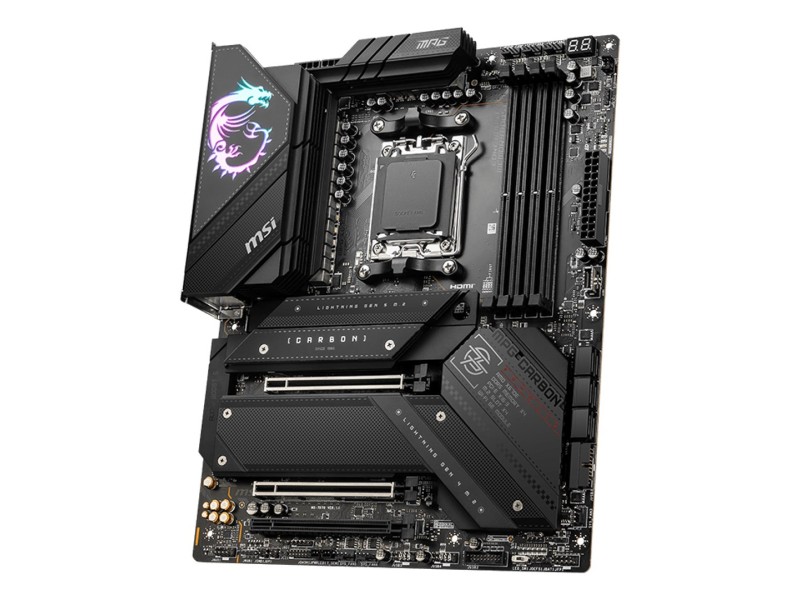 MSI MPG X670E CARBON WIFI motherboard AMD X670 Socket AM5 ATX