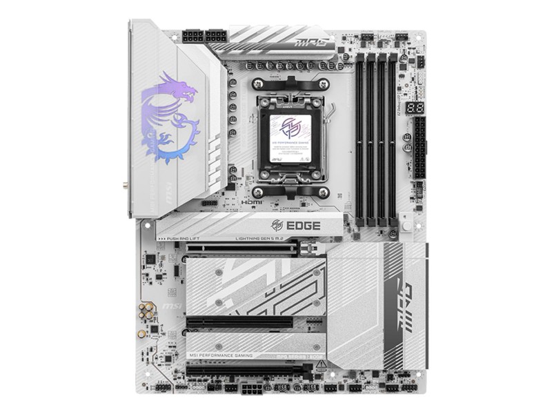 MSI MPG B850 EDGE TI WIFI motherboard AMD B850 Socket AM5 ATX MSI MPG B850 EDGE TI WIFI motherboard AMD B850 Socket AM5 ATX