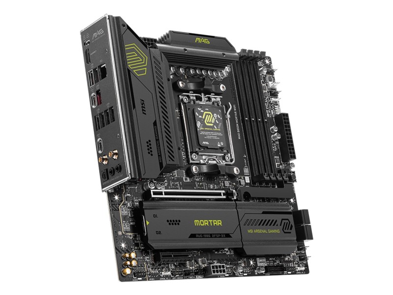 MSI MAG B850M MORTAR WIFI motherboard AMD B850 Socket AM5 micro ATX MSI MAG B850M MORTAR WIFI motherboard AMD B850 Socket AM5 micro ATX