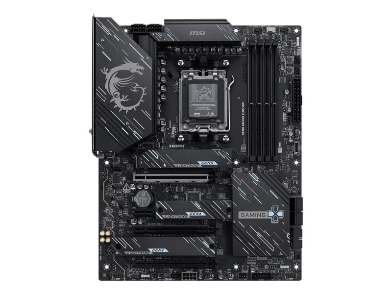 MSI X870E GAMING PLUS WIFI motherboard AMD X870E Socket AM5 ATX