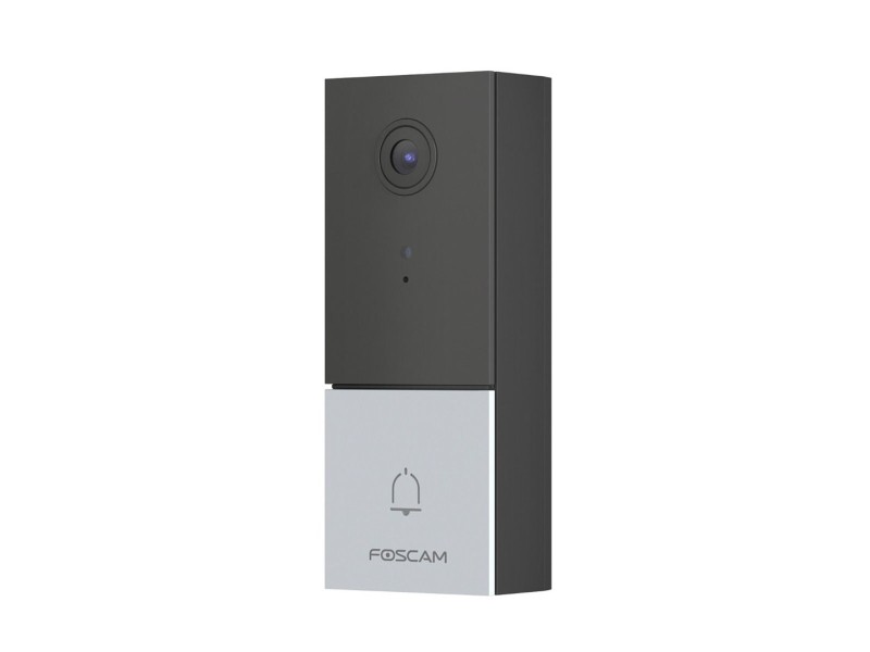 Foscam VD1 video intercom system 4 MP Black, Silver