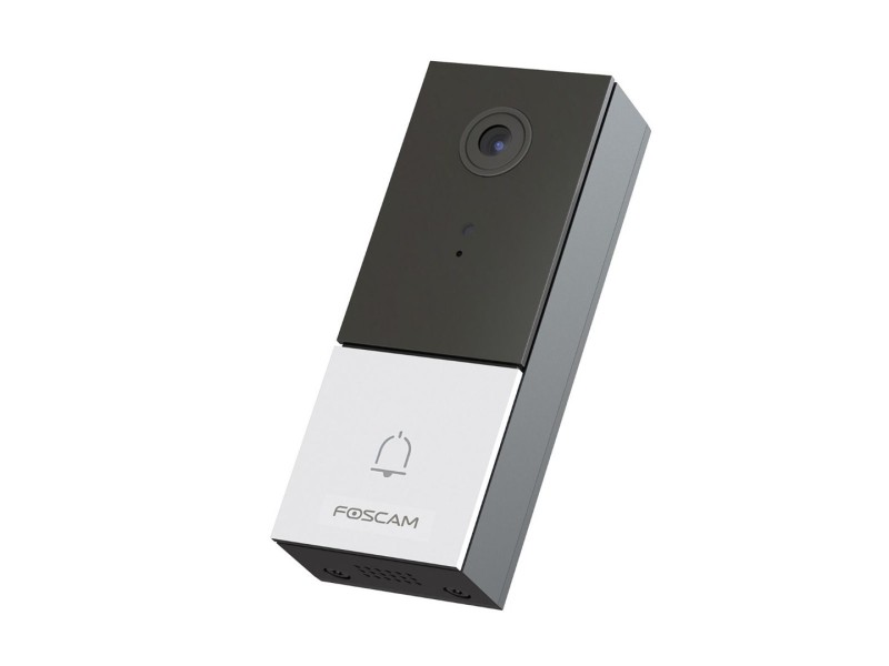 Foscam VD1 video intercom system 4 MP Black, Silver