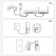 Reolink D340W - 5MP Video Doorbell with Chime, 2.4/5 GHz Wi-Fi, Person Detection, Two-Way Audio, Works with NVRs