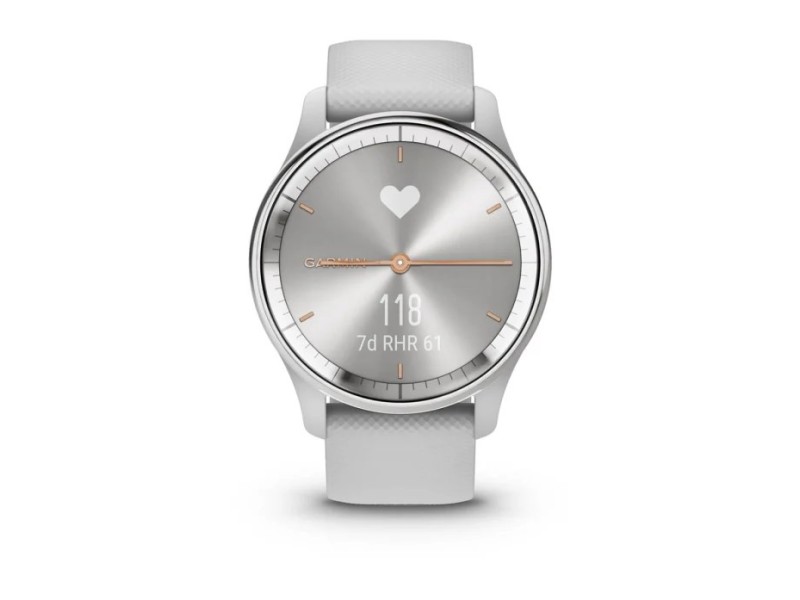 Garmin vivomove Trend LCD 40 mm Hybrid 254 x 346 pixels Touchscreen Silver GPS (satellite)
