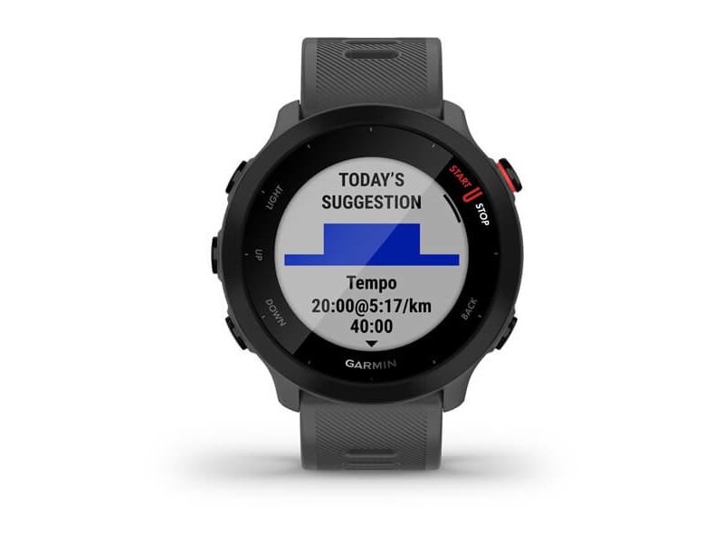 Garmin Forerunner 55 MIP 42 mm Digital 208 x 208 pixels Touchscreen Grey GPS (satellite)