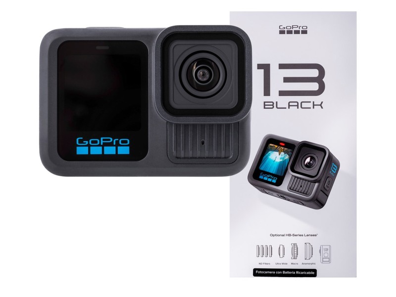GoPro HERO13 BLACK action sports camera 27.6 MP 5.3K Ultra HD CMOS 25.4 / 1.9 mm (1 / 1.9